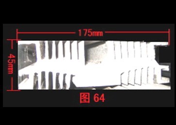 LED电源电子散热片